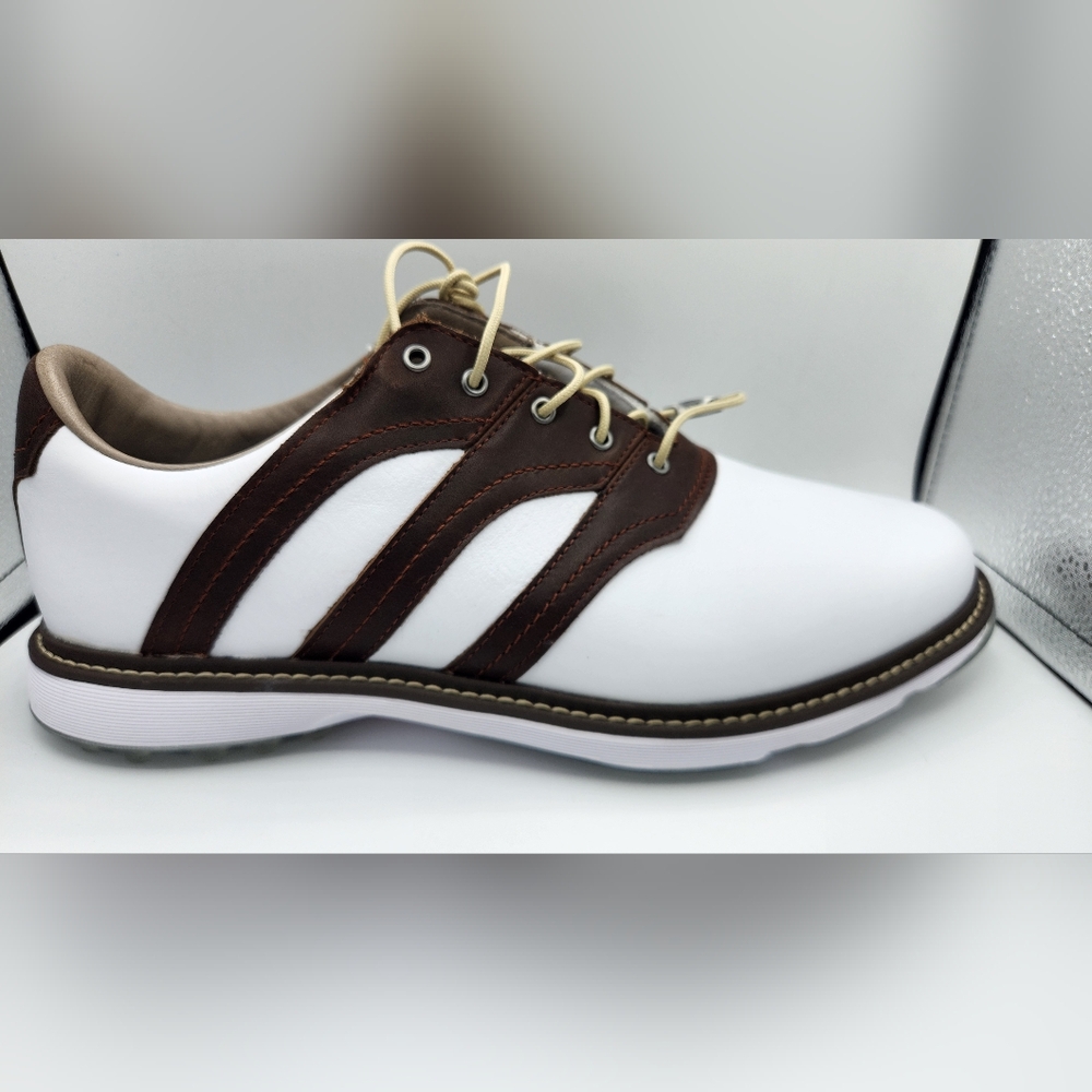 Adidas MC Z-Traxion Spikeless Golf 'White Brown'